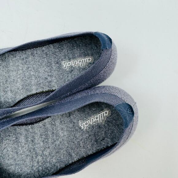 Allbirds Tree Breezers Flats Size 7 Gray Knit Comfort Sustainable Shoes W7 - Picture 3 of 11